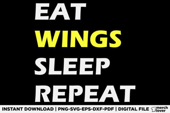 Eat Sleep Chicken Wings Repeat: A Designerβs Review