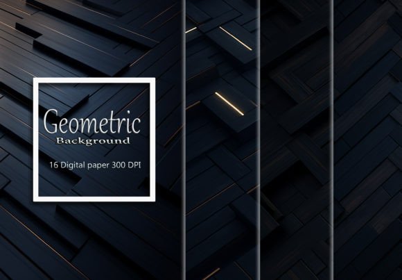 Geometric Background: Modern Design for Content
