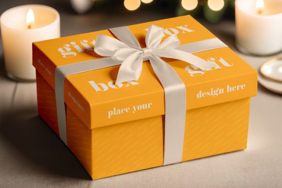 Gift Box Packaging Mockup: Boxes Amp Review
