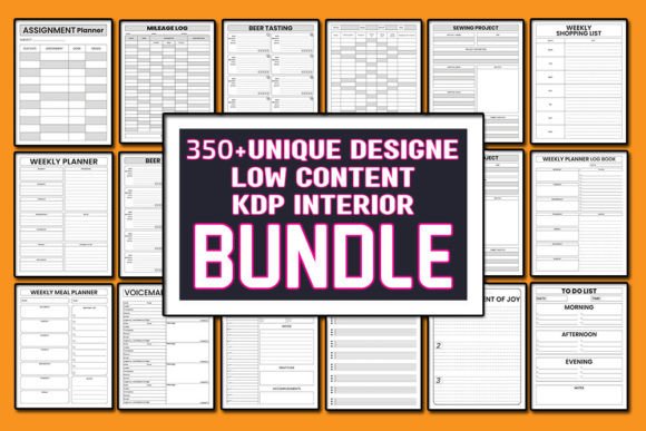 Low Content KDP Interior Bundle: A Designer’s Review