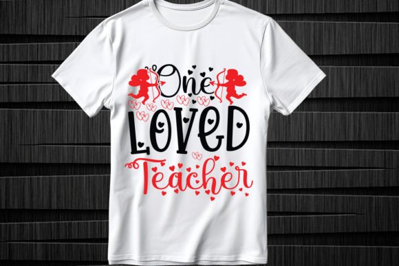 One Loved Teacher SVG: Elevating T-Shirt Designs
