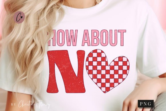 Retro How About No PNG for Crafts Branding