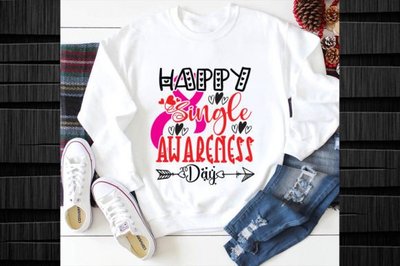 Reviewing the Happy Single Awareness Day SVG Design
