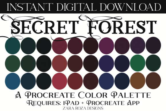 Secret Forest Color Palette: Essential Add-Ons
